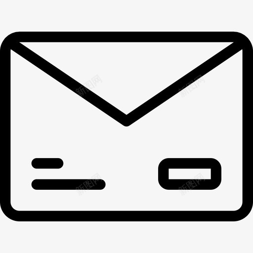 邮件快递信封svg_新图网 https://ixintu.com 快递 邮件 信封 信件 邮政 成套