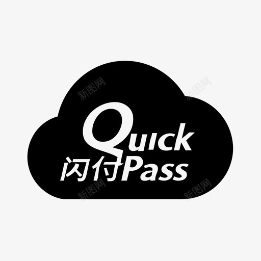 银联云闪付银行APP扫码支付svg_新图网 https://ixintu.com 银联 闪付 银行 扫码 支付