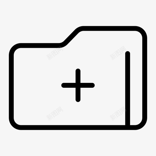添加文件夹新建杂项007行svg_新图网 https://ixintu.com 添加 文件夹 新建 杂项