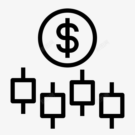 外汇交易烛台投资svg_新图网 https://ixintu.com 外汇交易 烛台 投资 股票 金融