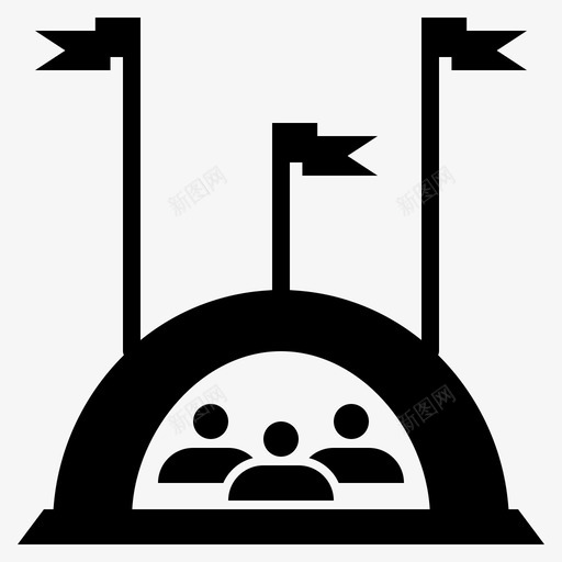 团队关联群集svg_新图网 https://ixintu.com 关联 团队 群集 集集 合组 图示