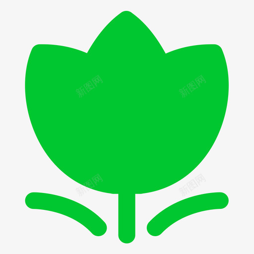 小红花实svg_新图网 https://ixintu.com 小红 红花
