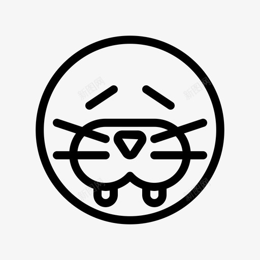 现在表情符号印章svg_新图网 https://ixintu.com 符号 表情 现在 印章 微笑