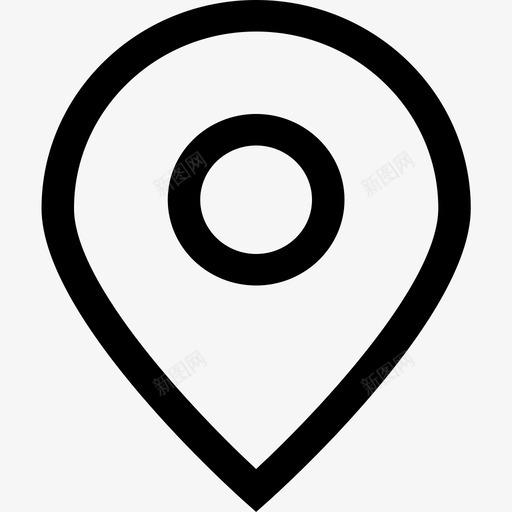 pin门店列表页用svg_新图网 https://ixintu.com 门店 列表 页用 线性 单色