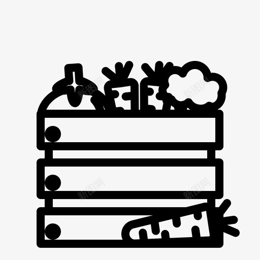 农产品农贸市场蔬菜svg_新图网 https://ixintu.com 农产品 农贸市场 蔬菜 小贩