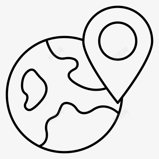 全局位置地图svg_新图网 https://ixintu.com 全局 位置 地图 世界地图 导航 航线 详细信息