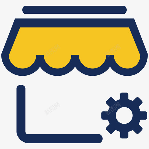 门店管理01svg_新图网 https://ixintu.com 门店 管理