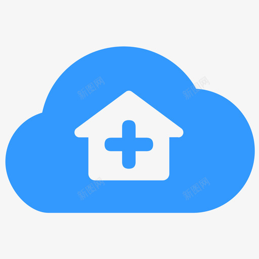 云医院svg_新图网 https://ixintu.com 医院 图标 画板 副本