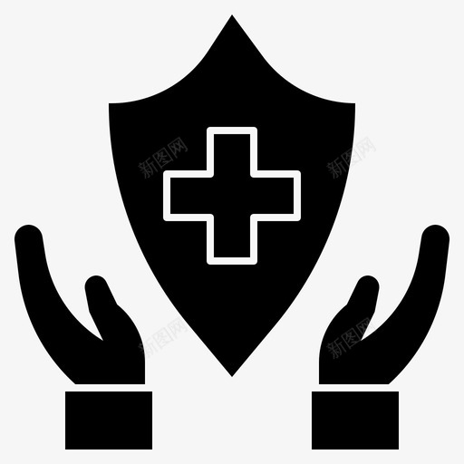 安全疾病细菌svg_新图网 https://ixintu.com 病毒 安全 疾病 细菌 病原体 符号