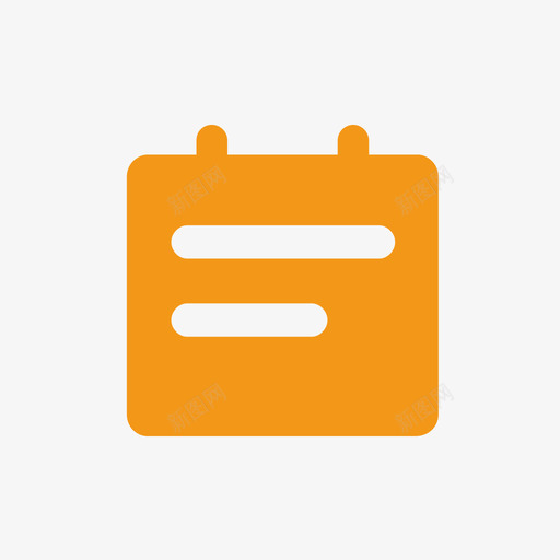 APP图标我的日程svg_新图网 https://ixintu.com 图标 我的 日程