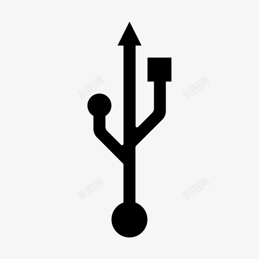 usb连接数据svg_新图网 https://ixintu.com 连接 数据 移动电话 传输 移动 功能