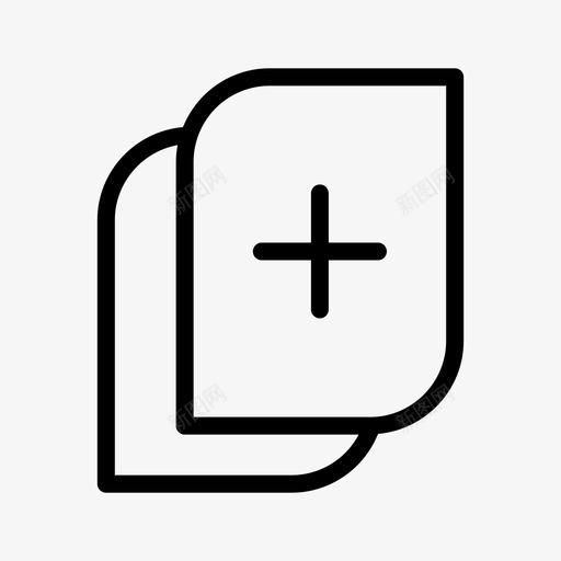 复制通信电子邮件svg_新图网 https://ixintu.com 消息 复制 通信 电子邮件 信使
