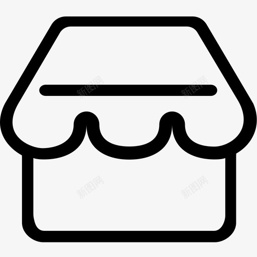 门店未选中svg_新图网 https://ixintu.com 门店 选中