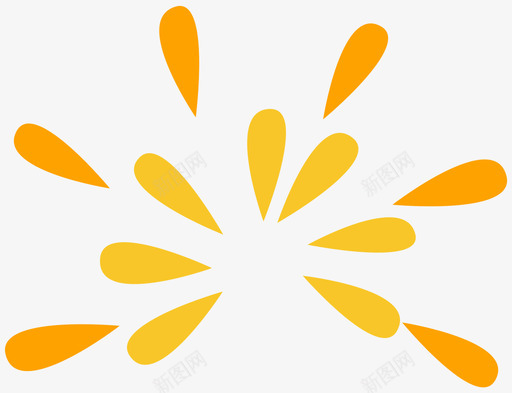 新年炮竹火花svg_新图网 https://ixintu.com 新年 炮竹 火花 填充 扁平