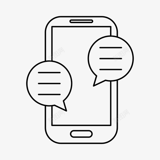聊天电话商务电子商务svg_新图网 https://ixintu.com 聊天 电话 商务 电子商务 金融 图标