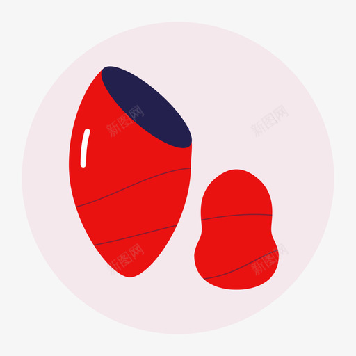 美妆蛋svg_新图网 https://ixintu.com 美妆