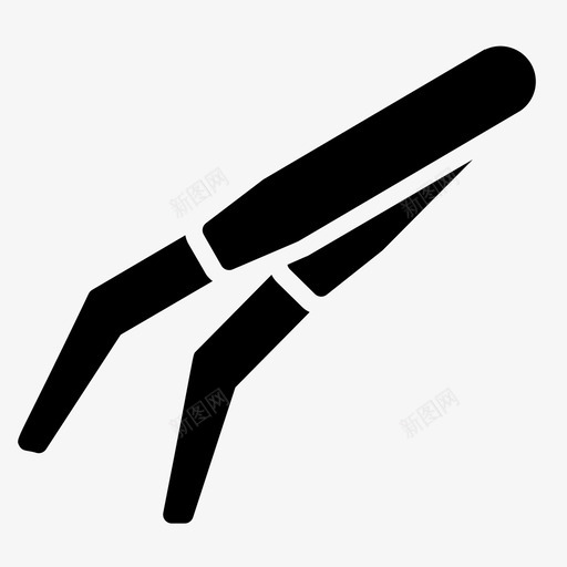 镊子牙科牙医svg_新图网 https://ixintu.com 镊子 牙科 牙医 设备 工具 医疗用品