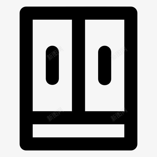 橱柜柜子家具svg_新图网 https://ixintu.com 橱柜 柜子 家具 房子 室内 家用电器