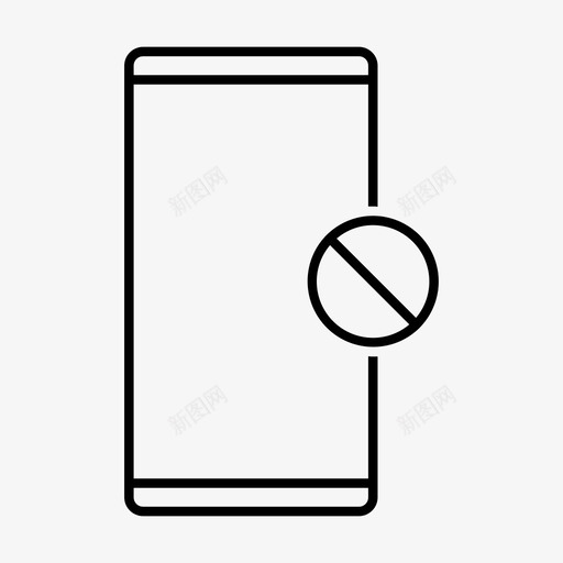 禁用移动不允许svg_新图网 https://ixintu.com 移动 禁用 不允许 电话 无法 设备 功能 概述