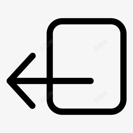注销退出其他行svg_新图网 https://ixintu.com 注销 退出 其他