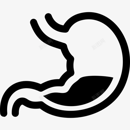 胃管svg_新图网 https://ixintu.com 胃管