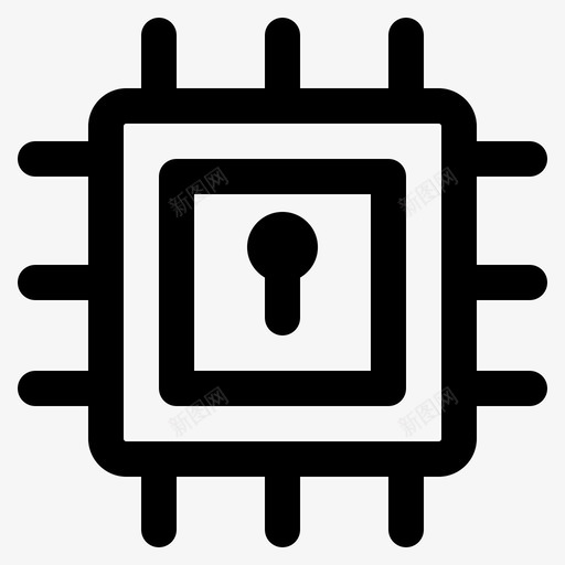 网络安全数据保护加密svg_新图网 https://ixintu.com 网络安全 数据 保护 加密 互联网 安全