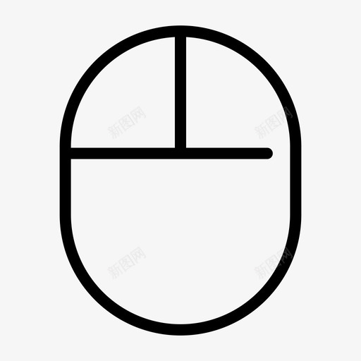 鼠标电脑线svg_新图网 https://ixintu.com 鼠标 电脑