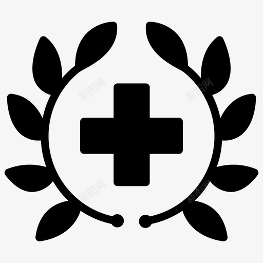 医学徽章成就医生svg_新图网 https://ixintu.com 徽章 医学 成就 医生 职业