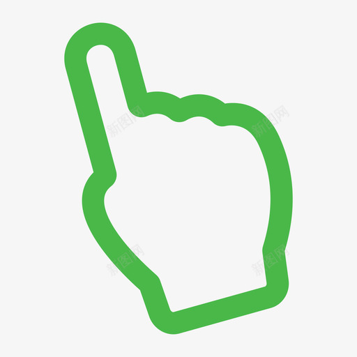 小手svg_新图网 https://ixintu.com 小手 线性