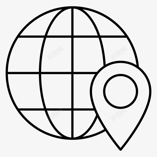 详细说明世界位置地图svg_新图网 https://ixintu.com 地图 详细 说明 世界 位置 指针 导航 航线