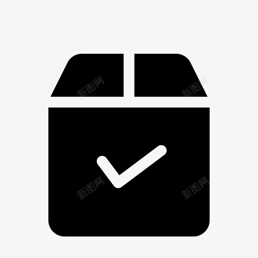 送货装箱货物svg_新图网 https://ixintu.com 送货 装箱 货物 完成 包装 购物 电子商务