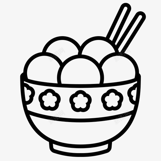 中国甜点碗筷子svg_新图网 https://ixintu.com 中国 甜点 碗筷 筷子 新年 提纲