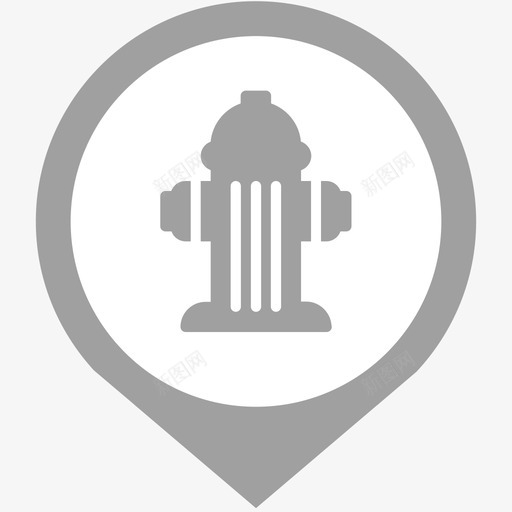 消防栓待施工svg_新图网 https://ixintu.com 消防栓 施工