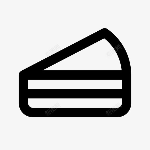 蛋糕片甜点派对庆祝svg_新图网 https://ixintu.com 蛋糕 甜点 派对 庆祝