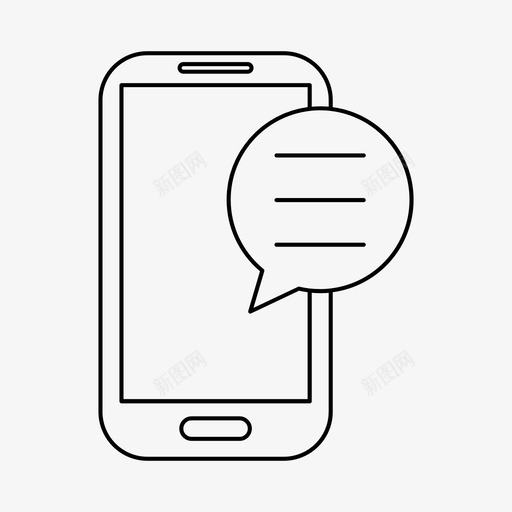 聊天电话商务电子商务svg_新图网 https://ixintu.com 聊天 电话 商务 电子商务 金融 图标