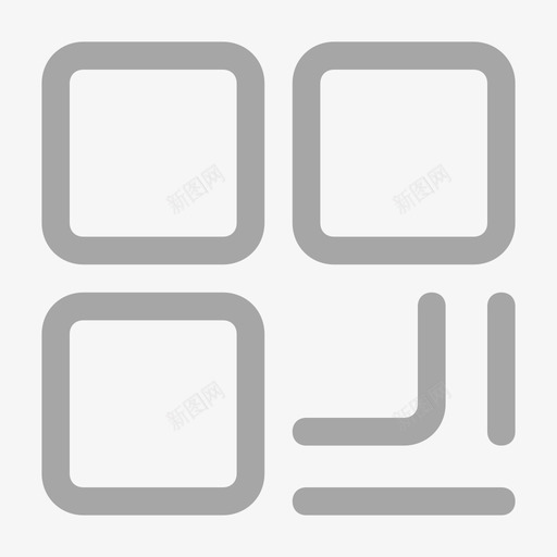 icon公众号二维码svg_新图网 https://ixintu.com 公众 二维