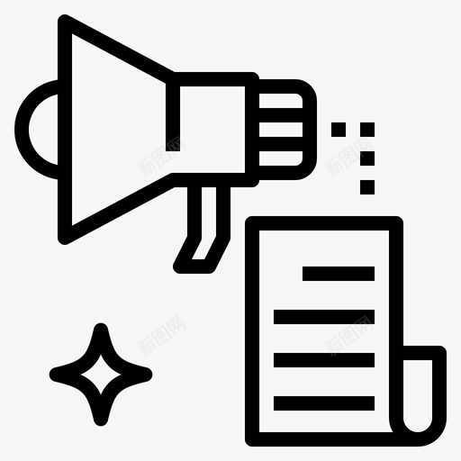文字信息新闻svg_新图网 https://ixintu.com 文字 信息 新闻 消息 企业管理