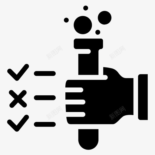 实验化学反应化学溶液svg_新图网 https://ixintu.com 化学 实验 化学反应 溶液 试管 科学教育