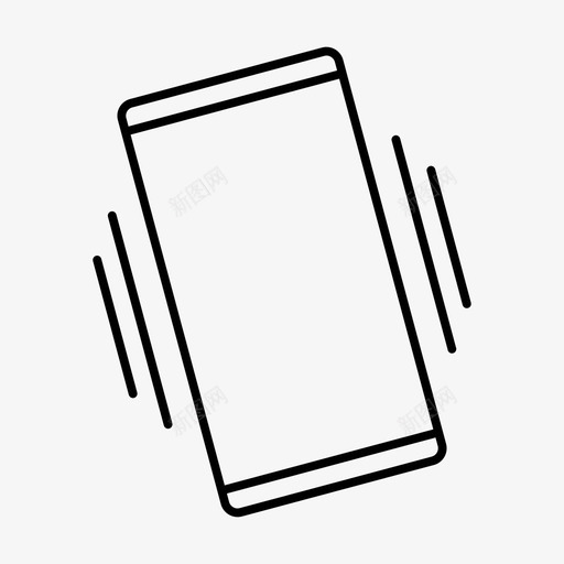 振动移动电话svg_新图网 https://ixintu.com 振动 移动电话 震动 倾斜 波浪 移动 设备 功能 概述