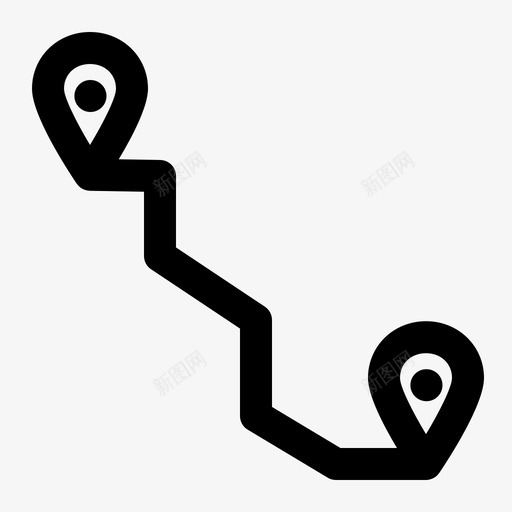 地点路线图方向图svg_新图网 https://ixintu.com 地点 路线图 方向