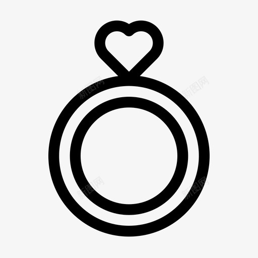 戒指钻石订婚svg_新图网 https://ixintu.com 戒指 钻石 订婚 爱情 浪漫 婚恋 系列
