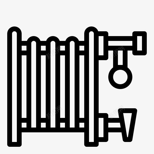 散热器加热器电器空调svg_新图网 https://ixintu.com 散热器 加热器 电器 空调 暖气