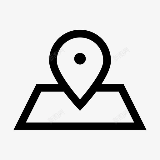 地图gps位置svg_新图网 https://ixintu.com 移动 地图 位置 导航 电话 功能