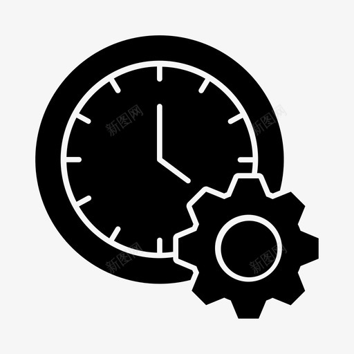 时间管理商业企业主svg_新图网 https://ixintu.com 时间管理 商业 商业企业 企业主 财务 营销 金钱