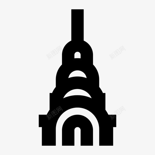 克莱斯勒大厦城市景观纪念碑svg_新图网 https://ixintu.com 克莱斯勒 大厦 纪念碑 城市 景观 纽约 旅游