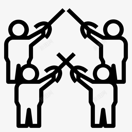 一起竞争人svg_新图网 https://ixintu.com 一起 竞争 同时 并肩