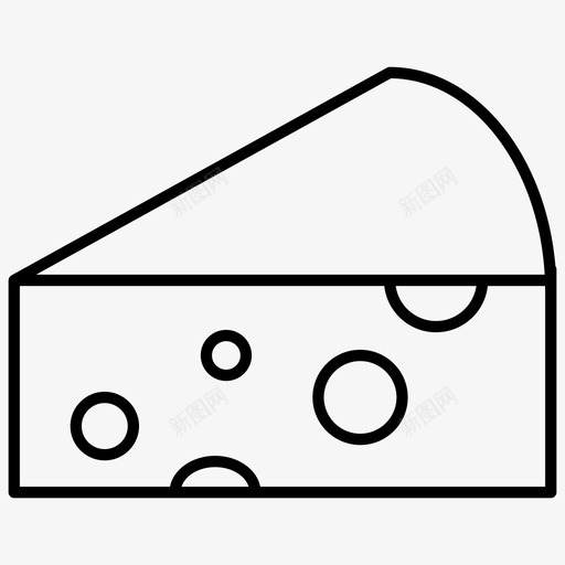 奶酪早餐乳制品svg_新图网 https://ixintu.com 奶酪 早餐 乳制品 食品 厨房