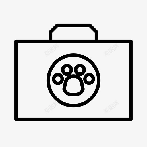 急救箱宠物急救箱医疗保健svg_新图网 https://ixintu.com 急救箱 宠物 医疗保健 兽医