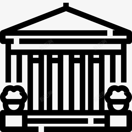 博物馆古典文化svg_新图网 https://ixintu.com 博物馆 古典 文化 纪念碑 寺庙