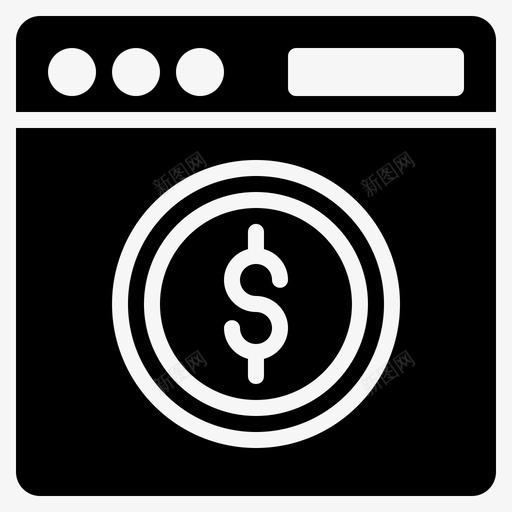 货币化美元收入svg_新图网 https://ixintu.com 货币化 美元 收入 金钱 搜索引擎 优化 营销 雕文